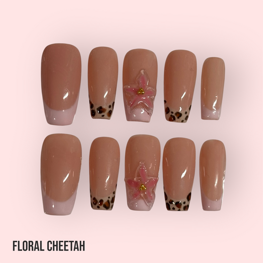 Floral Cheetah